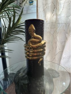 Snake vase