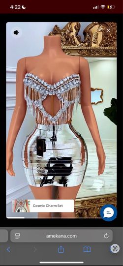 Silver Two Piece Set