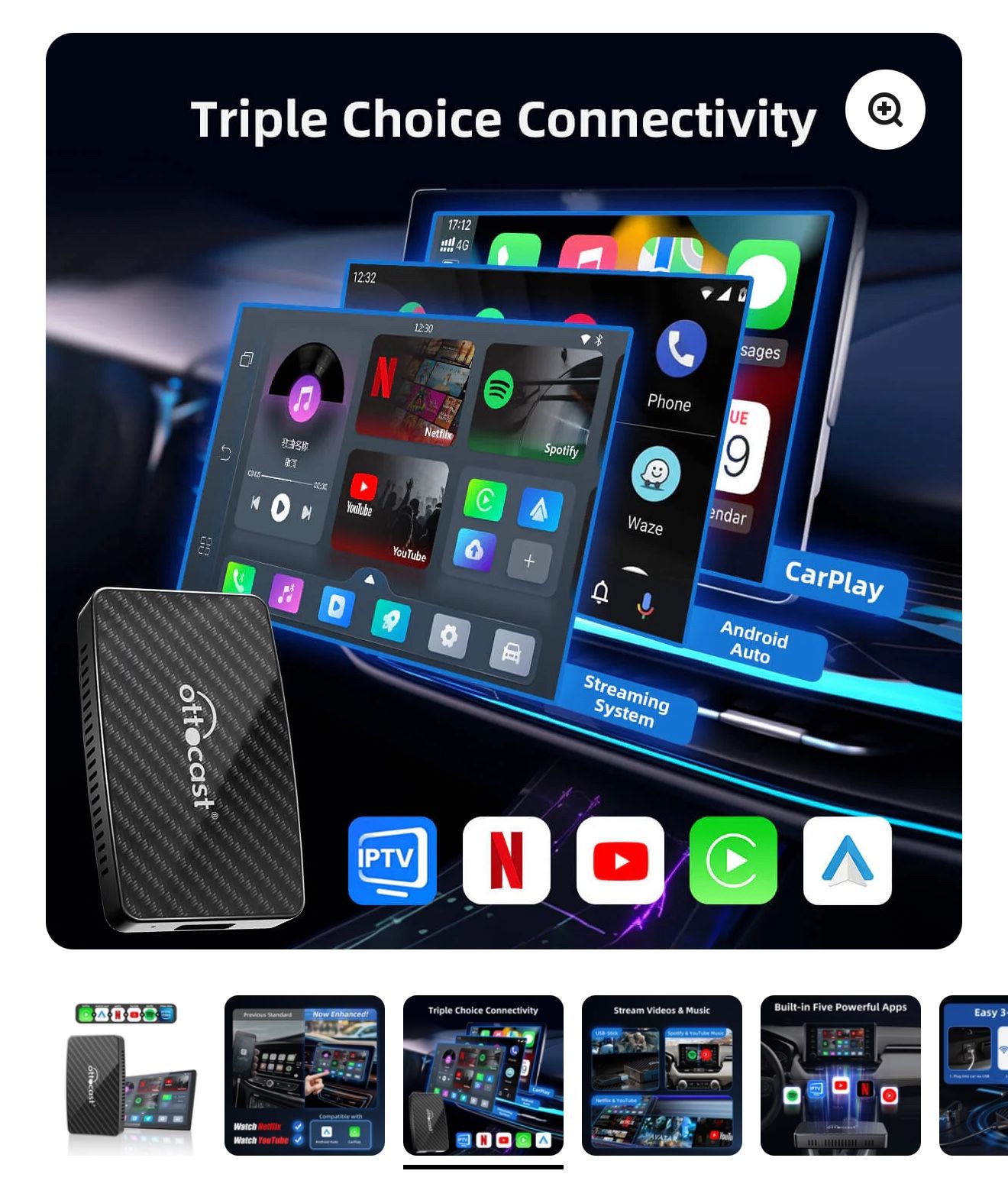 Wireless Apple CarPlay Module