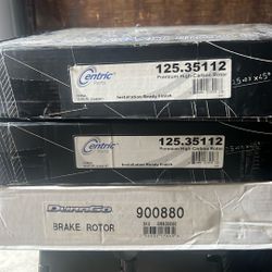 Brand new rotors
