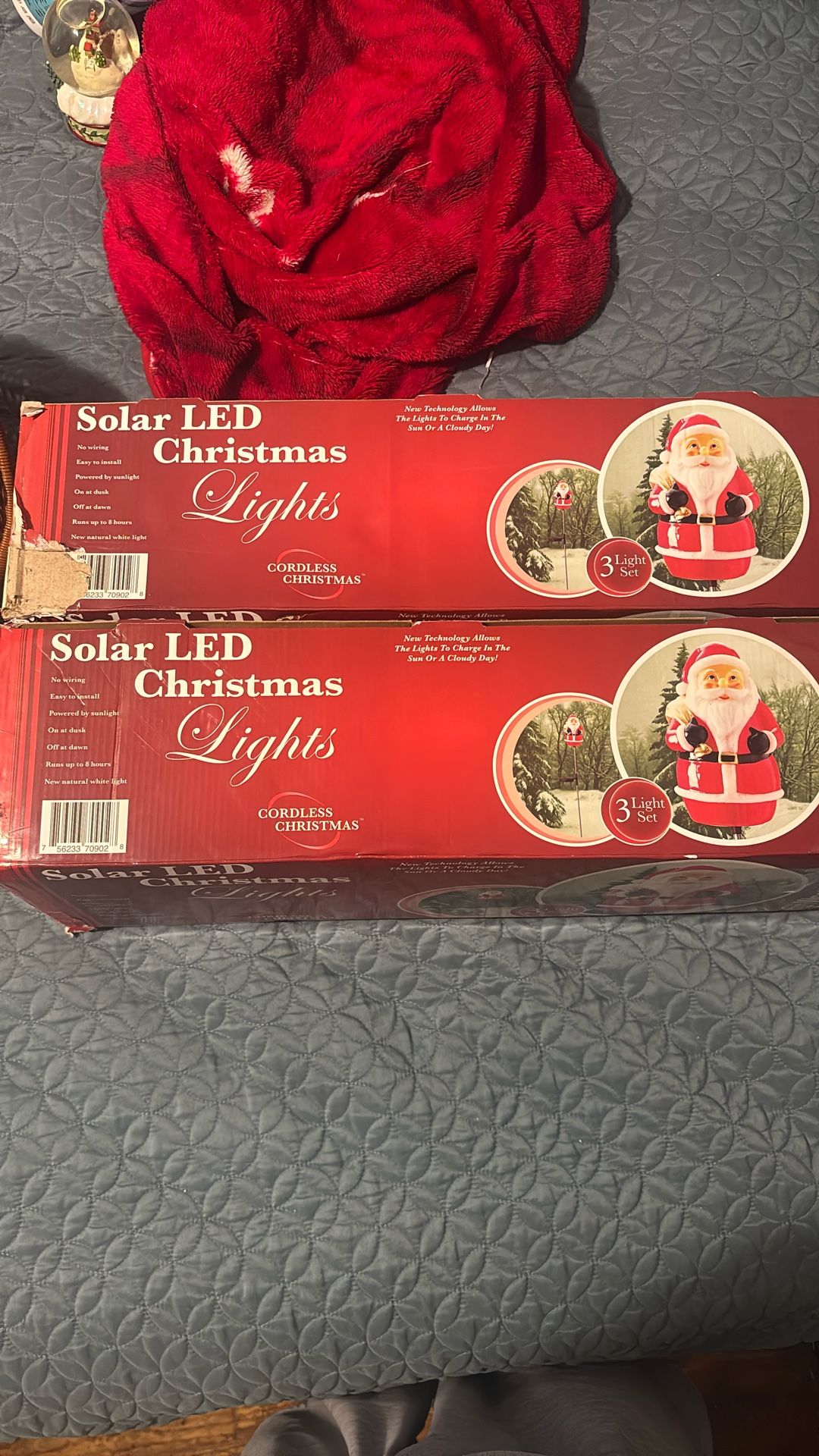 Solar LED Christmas Lights