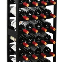 Wine Rack Freestanding Storage Display New 