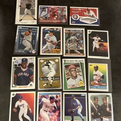 15 Card Lot Of Baseball HOFers & Stars