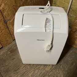 Hisense 8000 BTU DOE 115-Volt Vented Medium Room Smart Portable Air Conditioner Remote Included