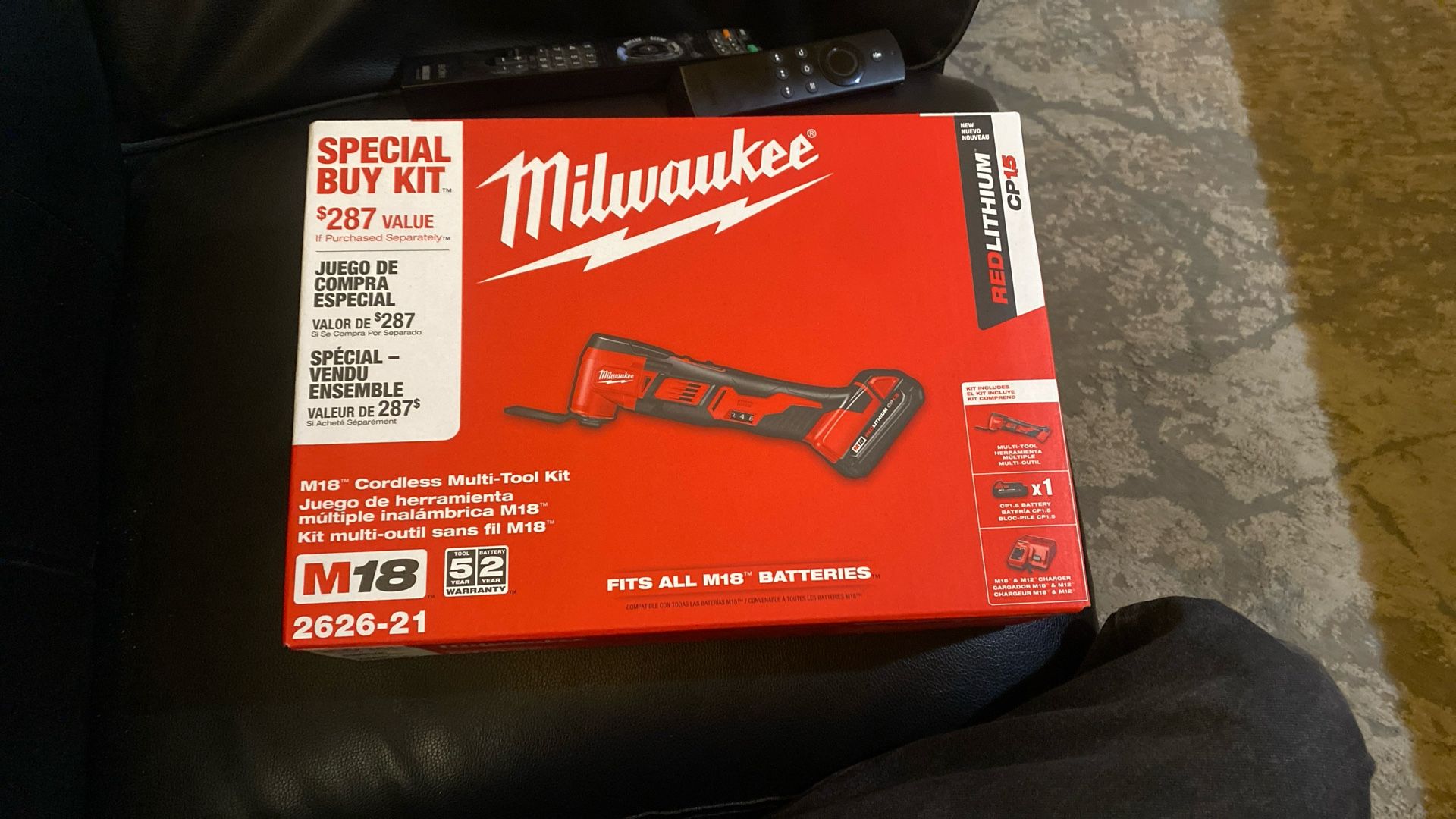Milwaukee Oscillating Tool Set