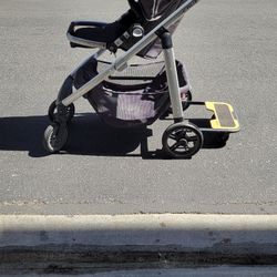 Cruz stroller bassinet piggyback 