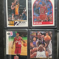 Basketball trading cards 