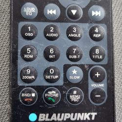 BLAUNKPUNT STEREO REMOTE FOR CAR STEREO