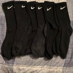 Black Nike Socks