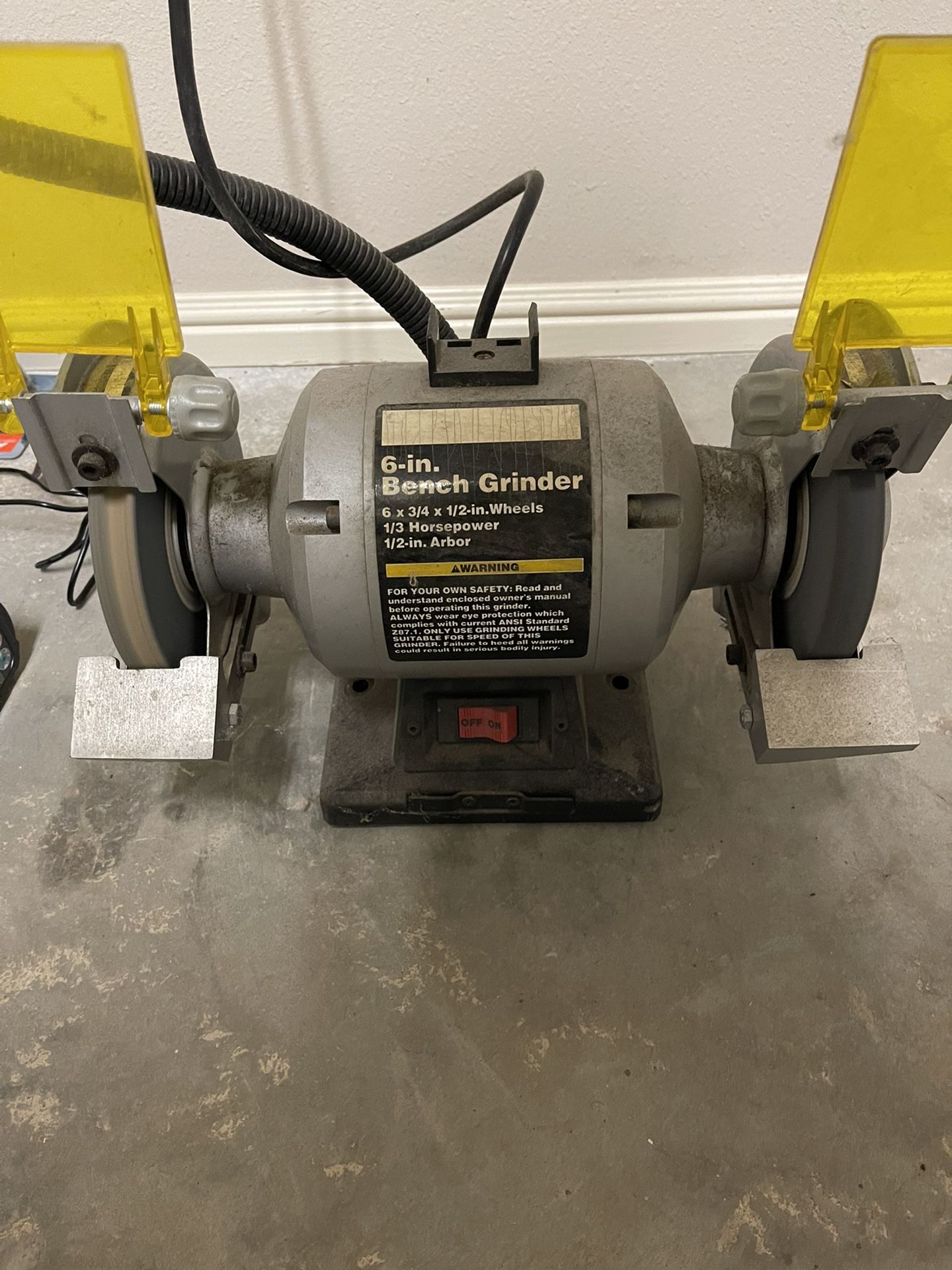 6in Bench Grinder
