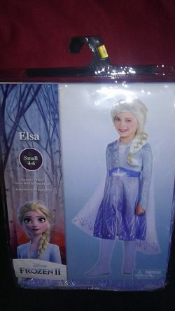 Elsa costume small child size 4- 6