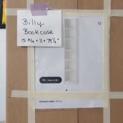 Ikea Billy Storage Shelf 