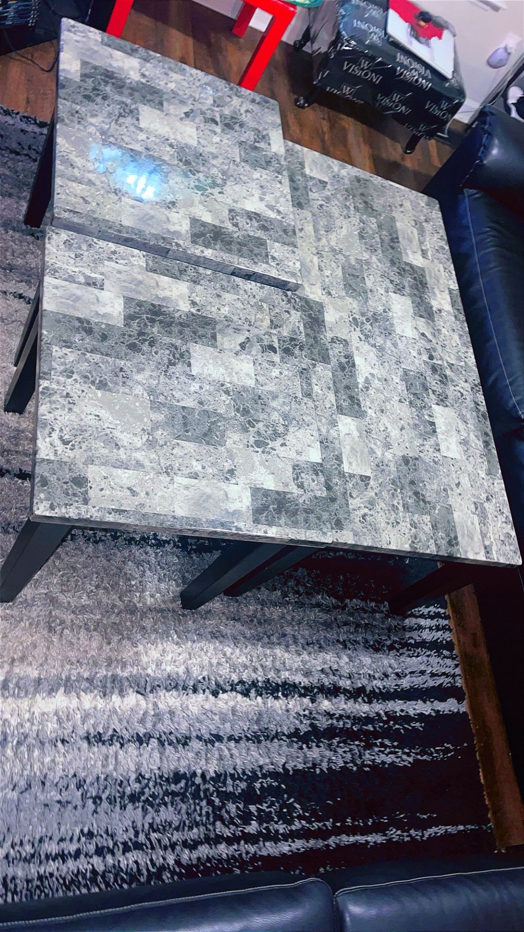 Maysville- Black 3pc. Coffee Table and End Tables