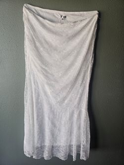 Long Lace Skirt