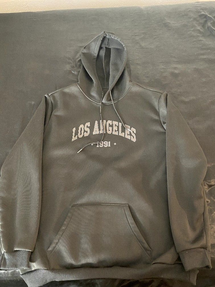 Los Angeles Branded Hoodie (Black)