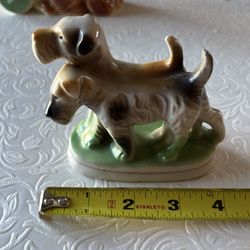 Vintage Cute set of terrier pups