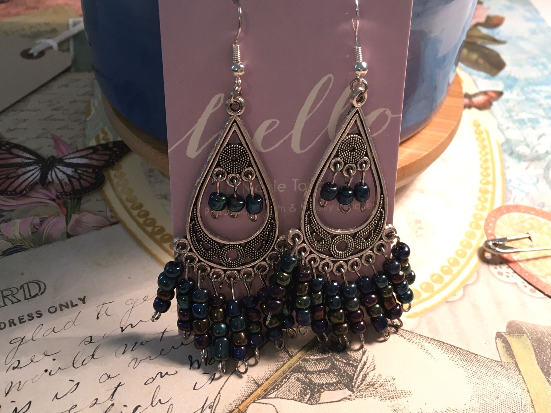 Chandelier Earrings (handmade)