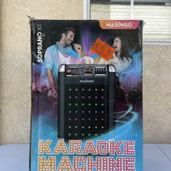 Masingo Karaoke Machine Soprano X1