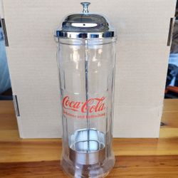 Vintage Coca-Cola Straw Holder