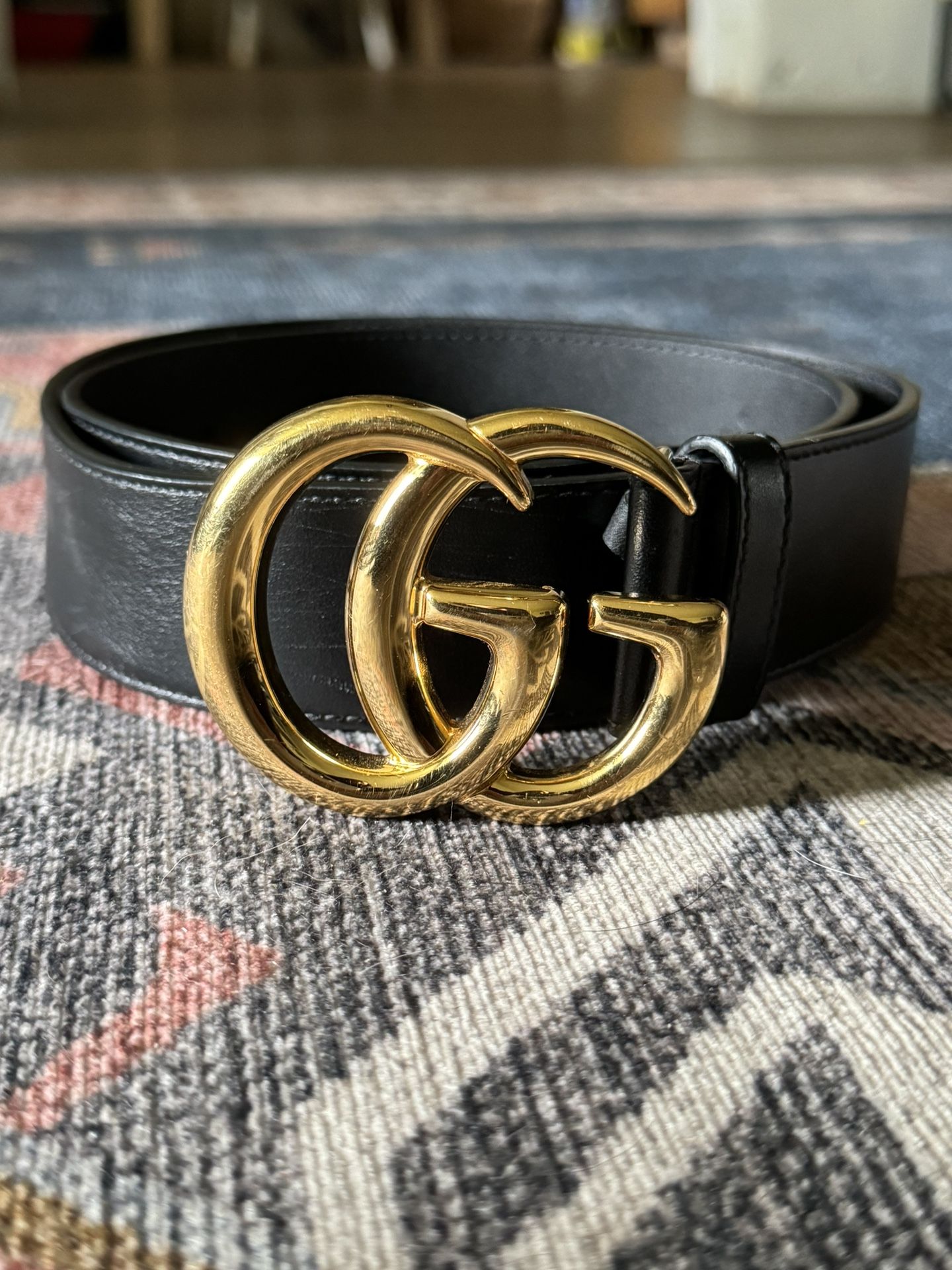 GG Marmont Leather Belt