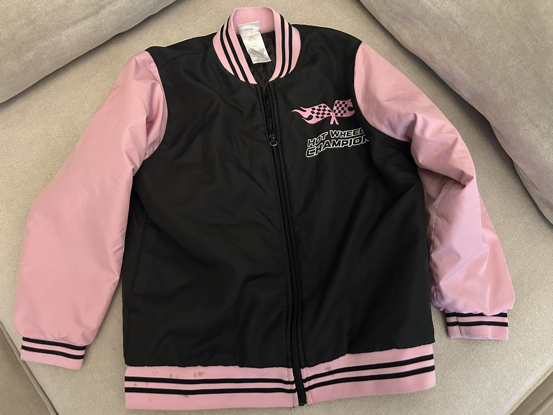 Girls Hot Wheels Bomber Jacket