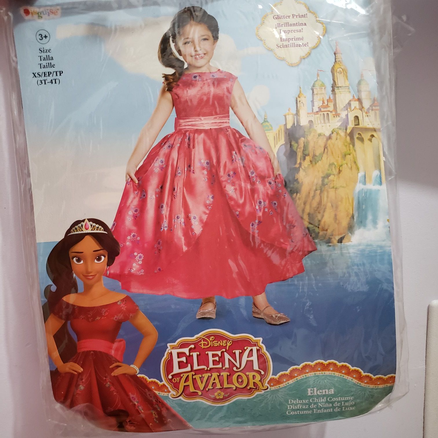 Elena of Avalor costume with shoes