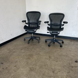 Herman Miller Aeron Chairs Size B Multiple Available 