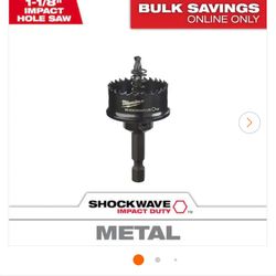 Milwaukee 1-1/8 in. SHOCKWAVE IMPACT DUTY Hole Saw