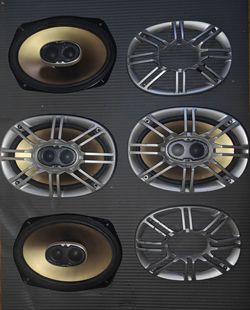 Polk Audio db691 6"x9" 3-way car speakers