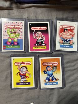Lot Of 5 Nintendopes Cards