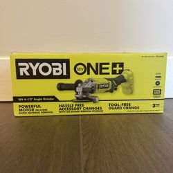 RYOBI ONE+ 4.5 Inch Angle Grinder 