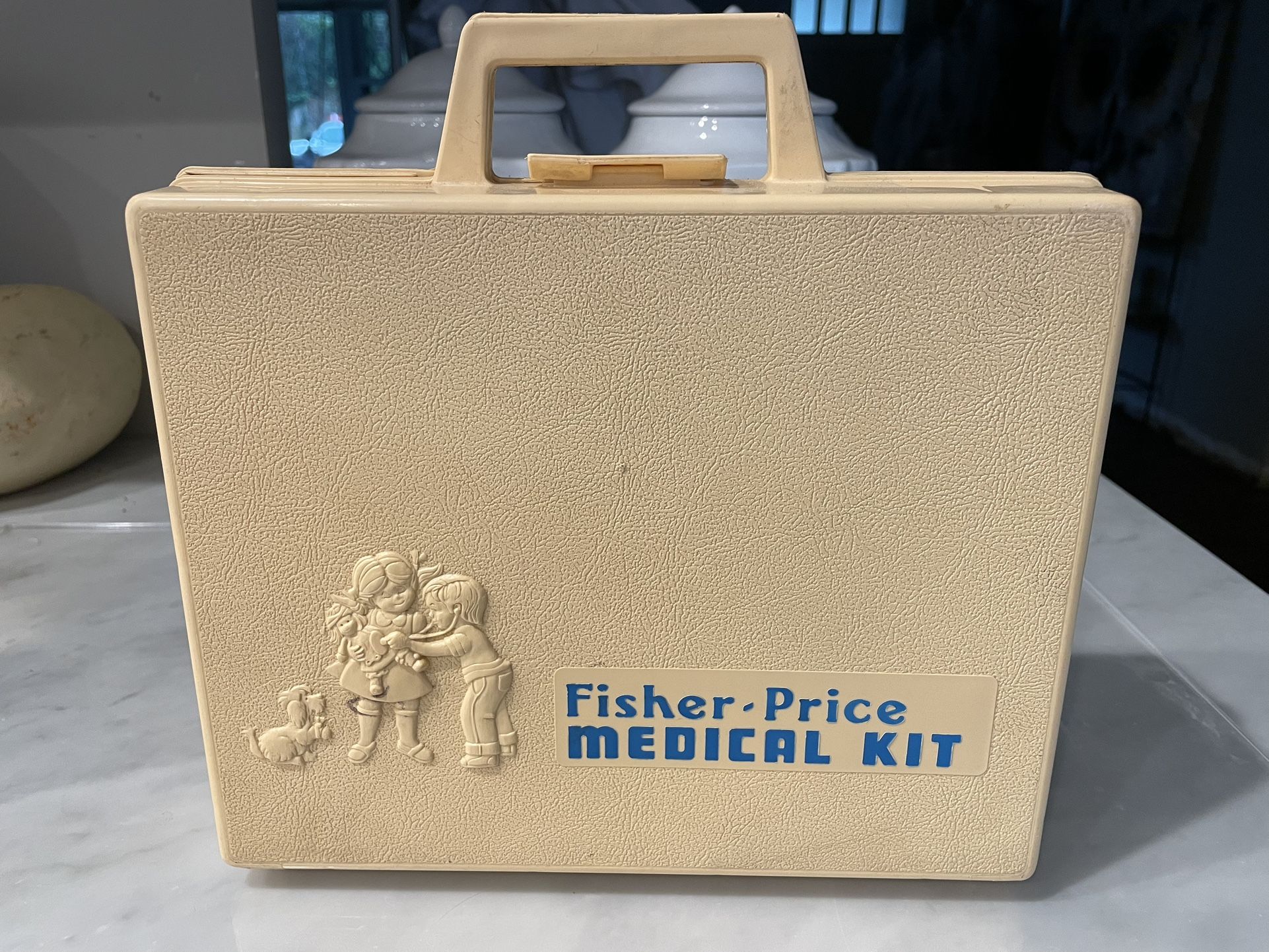 Vintage 1977 Fisher Price Toy Medical Kit No. 936 Collectible