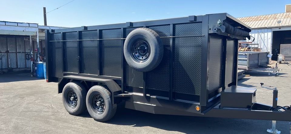 Hd dump trailer 81/2x14x4