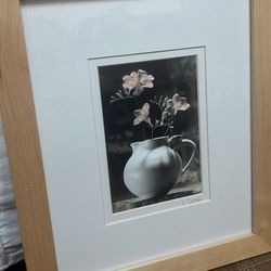 Beautiful framed photographic still life print