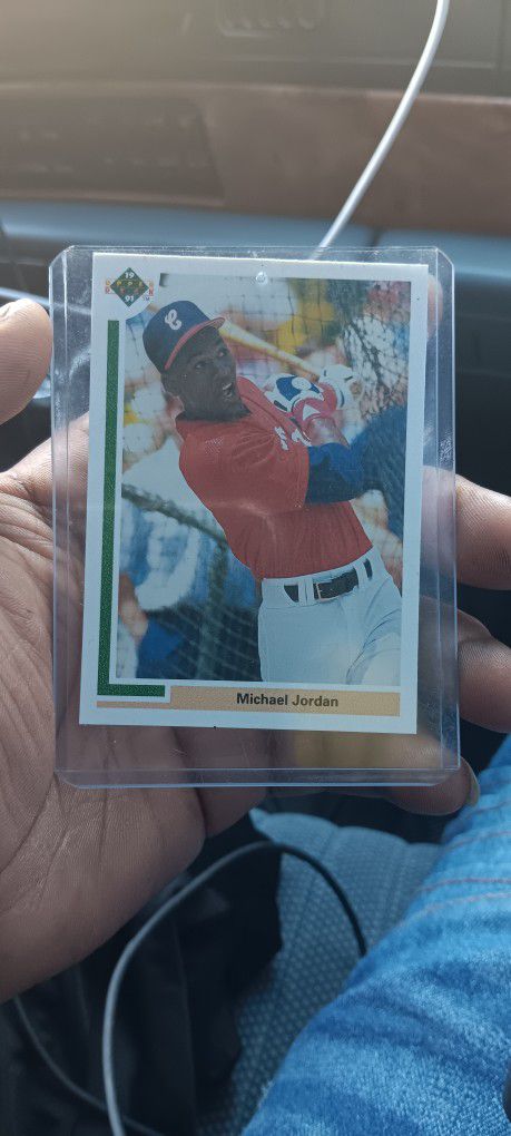 michael jordan baseball card