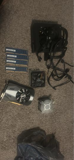 PC Parts Lot – GPU, RAM, PSU, Coolers