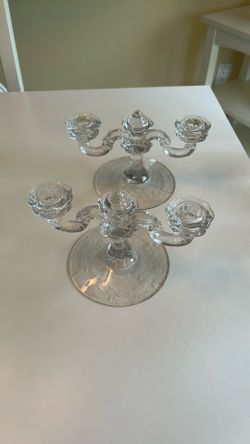 Beautiful Vintage Candle Holders