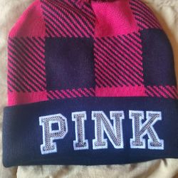 Plaid Hat Made By PINK