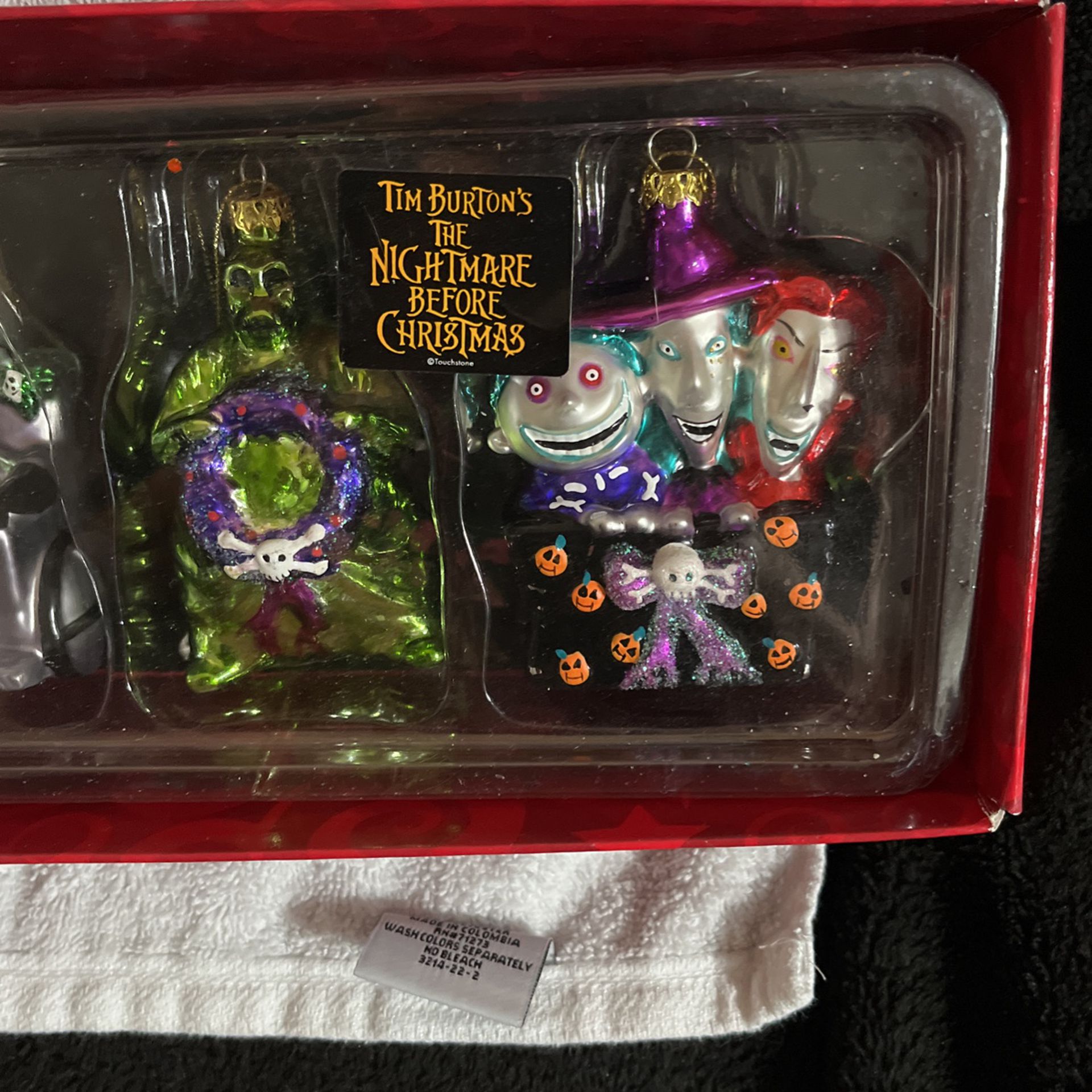Disney Nightmare Before Christmas Blown Glass Ornaments EXCLUSIVE 😎 (Price Is Firm) 