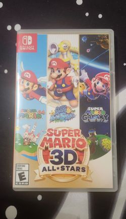 Switch Mario 3d all stars