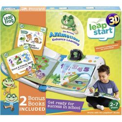 Leap Start 3D + Kids Learning System + 13 Books!