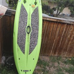 standing surf board