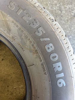 ST235/80/16 E-10y Trailer Tire (1 Only)