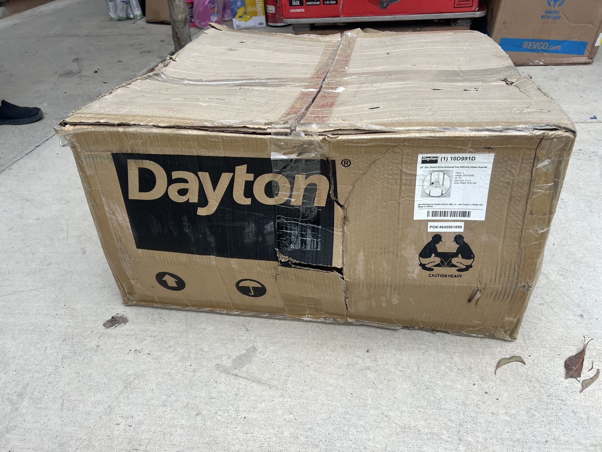 New Dayton Exhaust Fan Commercial