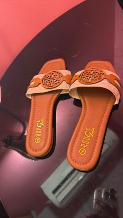 Natural Lien Sandals