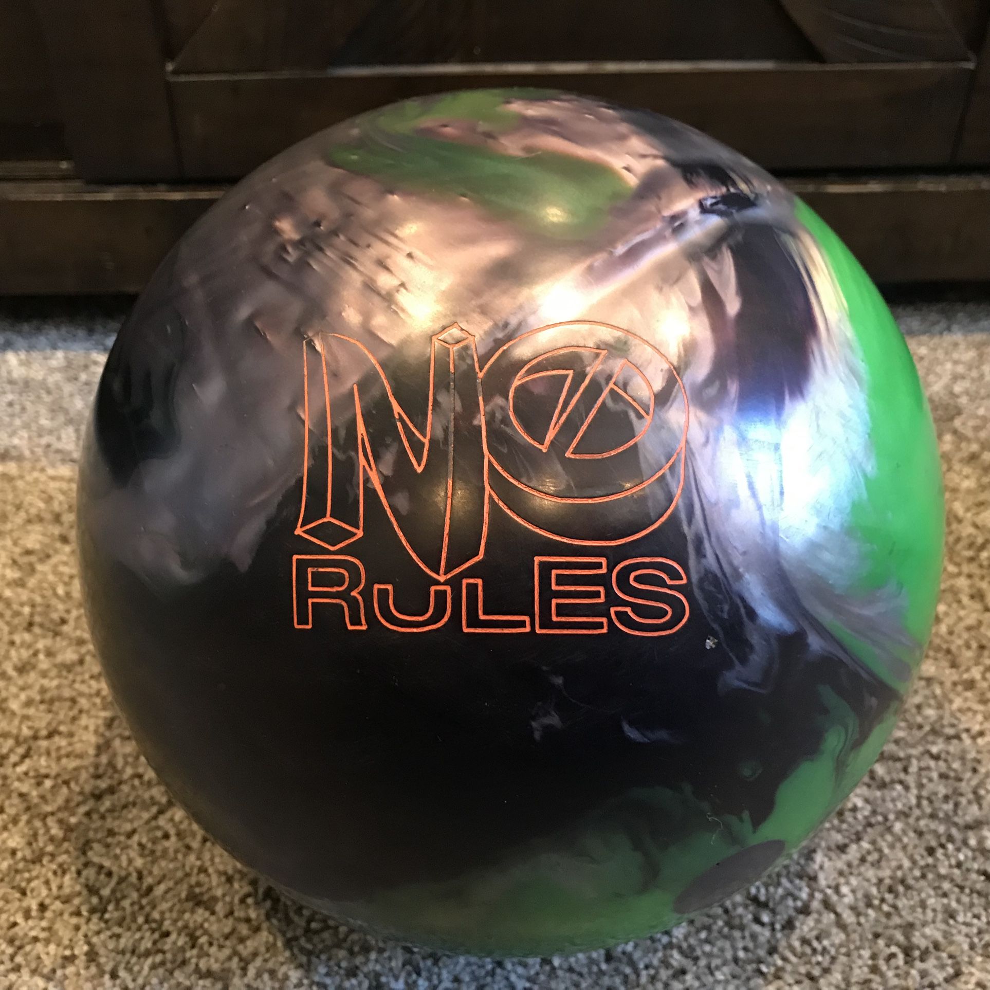 Roto Grip NO RULES PEARL Bowling Ball 15 Lb Pounds; Drilled