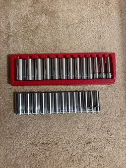 Icon 1/2” deep metric and SAE socket sets - New