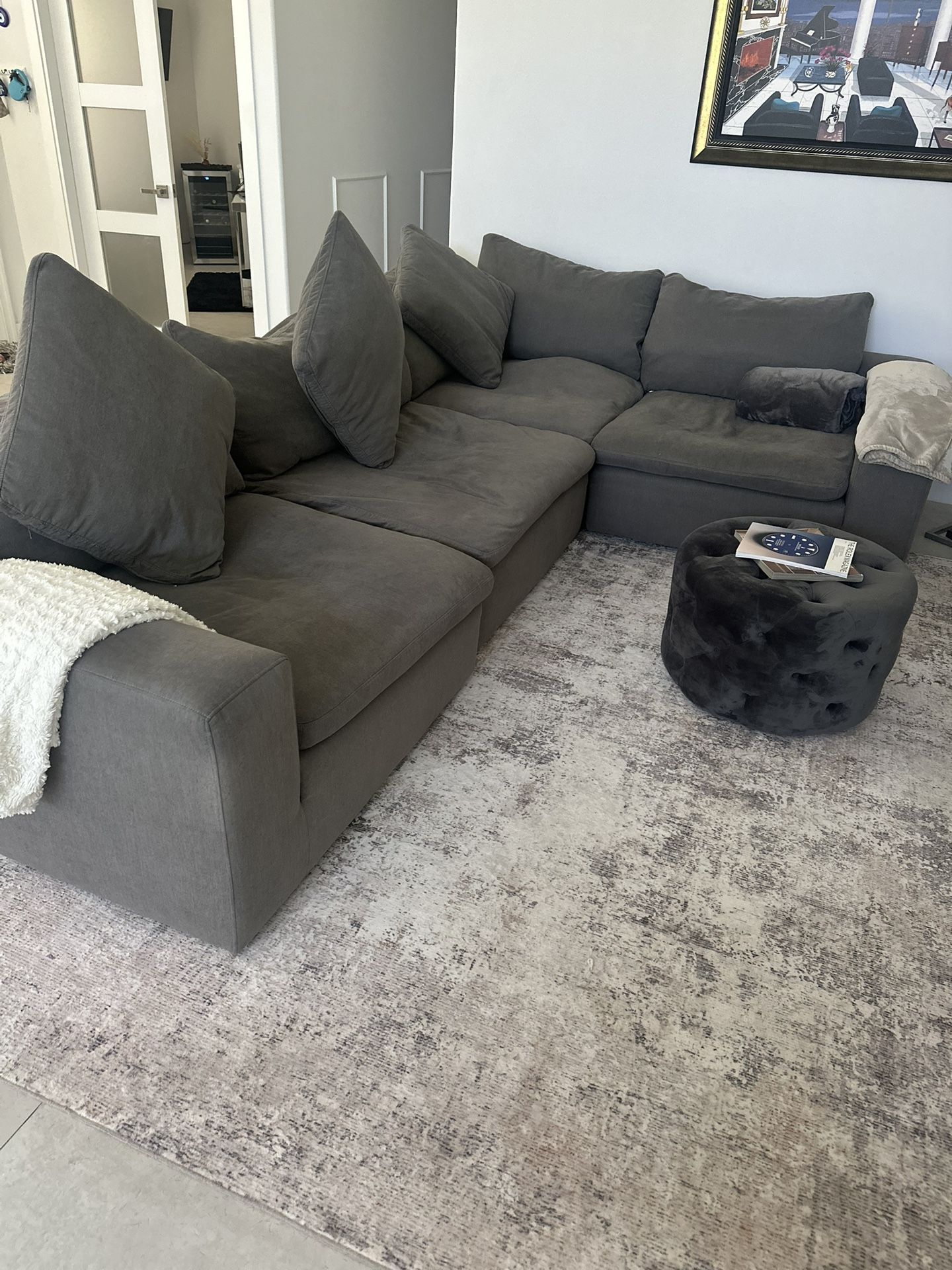 Grey Couch For Sale