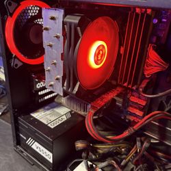 Gaming Pc runs but broken