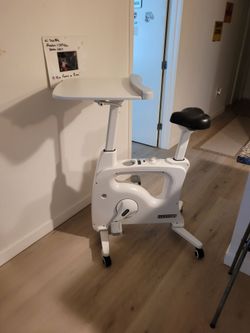 Flexispot with desk.